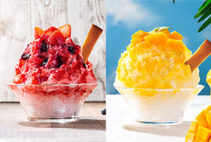 冷たくて、ときめく。 6月1日(日)、2種のかき氷がカフェに仲間入り。